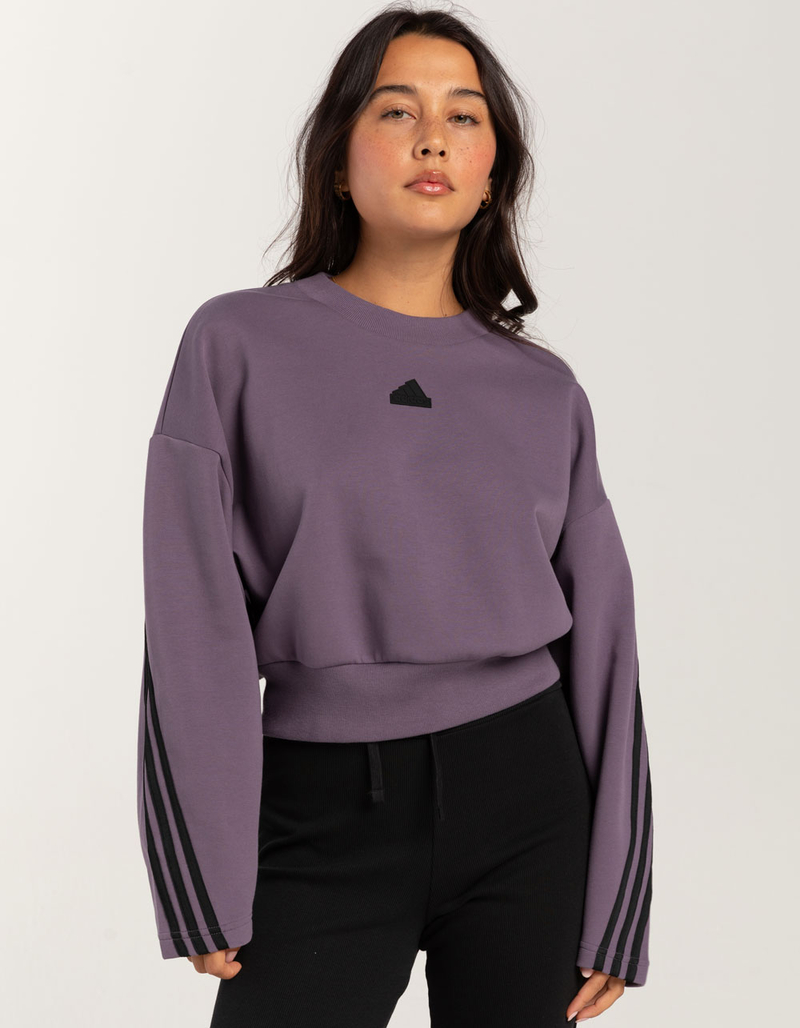 ADIDAS Future Icon 3-Stripes Womens Crewneck Sweatshirt image number 0