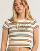 FIVESTAR GENERAL CO. Striped Rib Womens Top image number 2