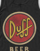 THE SIMPSONS Vintage Duff Logo Unisex Tank Top image number 2
