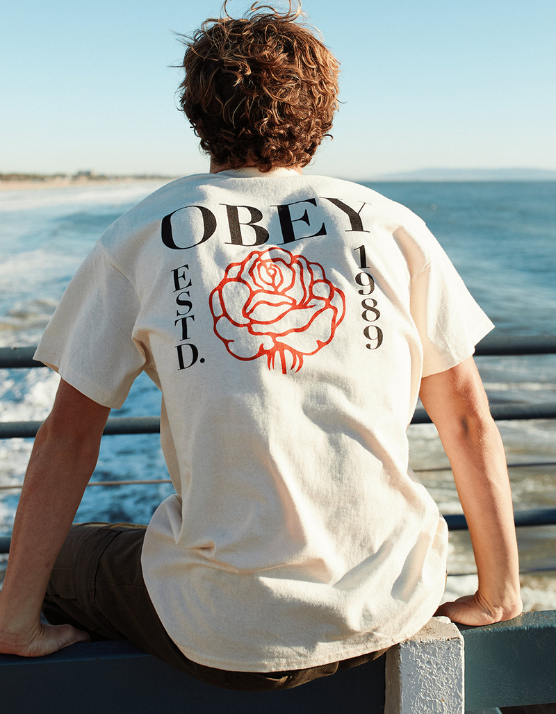 OBEY Fiore Mens Tee image number 0