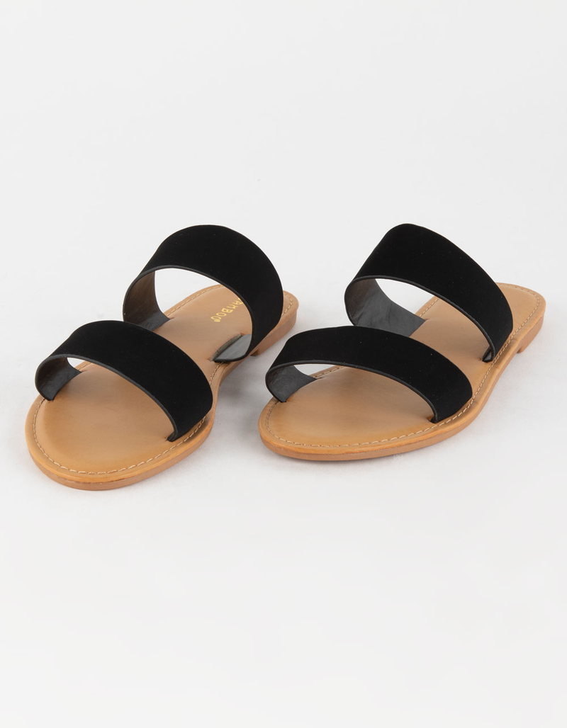BAMBOO Double Strap Womens Sandals image number 0