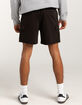 RSQ Mens Cargo Twill Pull On Shorts image number 11