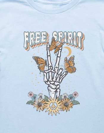 SKELETON Free Spirit Peace Unisex Kids Tee