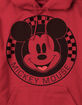 DISNEY Mickey Mouse Checkered Unisex Hoodie image number 2