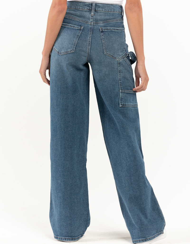 RSQ Womens Wide Leg Carpenter Jeans image number 4
