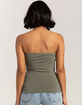 TILLYS Womens Long Tube Top image number 4