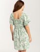 RIP CURL Salty Summer Smocked Womens Dress image number 4