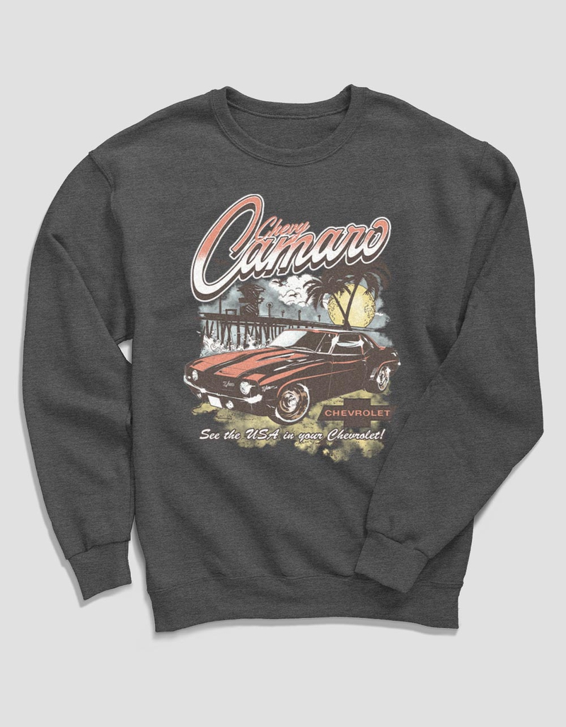 GENERAL MOTORS Vintage Camaro Unisex Crewneck Sweatshirt image number 0