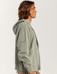 RSQ Mens Washed Oversized Zip-Up Hoodie image number 5