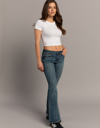 RSQ Womens Low Rise Flare Jeans Primary Image