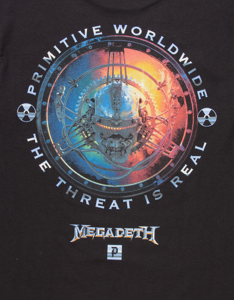 PRIMITIVE x Megadeth Threat Mens Tee image number 2
