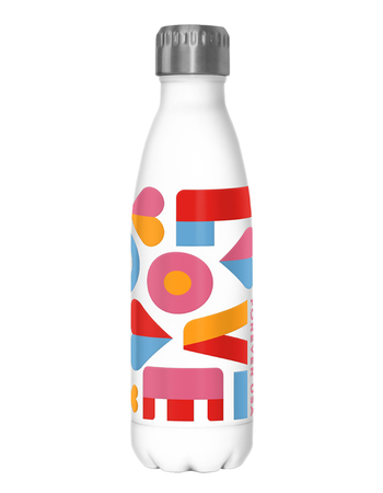 USPS 17 oz Love Forever Water Bottle