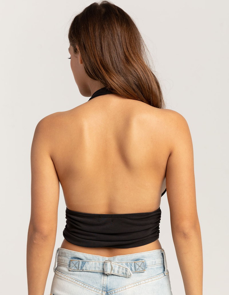 BDG Urban Outfitters Ari Womens Cropped Halter Top image number 3