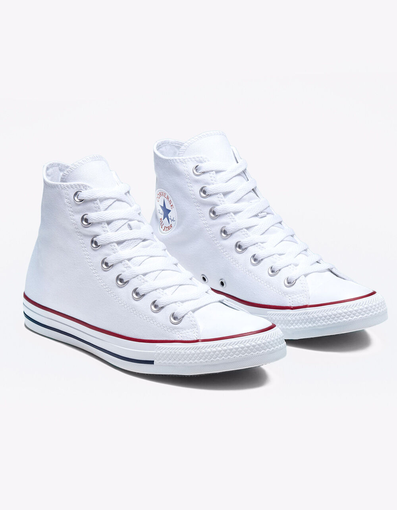 CONVERSE Chuck Taylor All Star White High Top Shoes image number 3