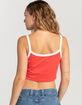RUSTY Lucy Contrast Womens Baby Tank Top image number 3