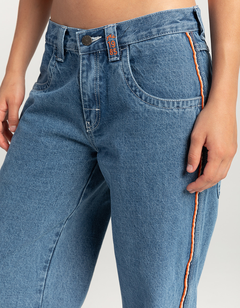 RUSTY Low Rise Wide Leg Womens Denim Jeans image number 4