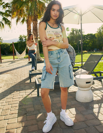 RSQ Womens Cargo Jorts Primary Image