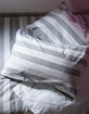 Woven Stripe Queen Duvet Set image number 4