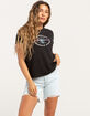 LEVI'S 501 Mid Thigh Womens Denim Shorts - Fade Off image number 1