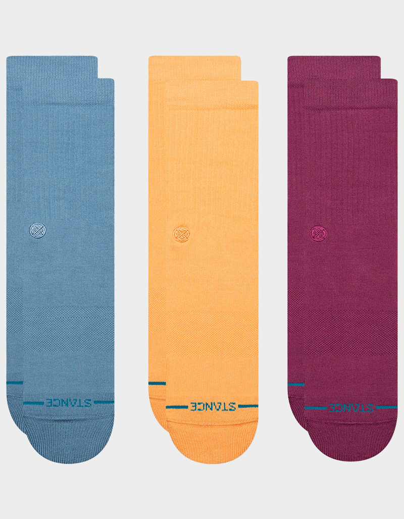 STANCE Icon 3 Pack Mens Crew Socks image number 0