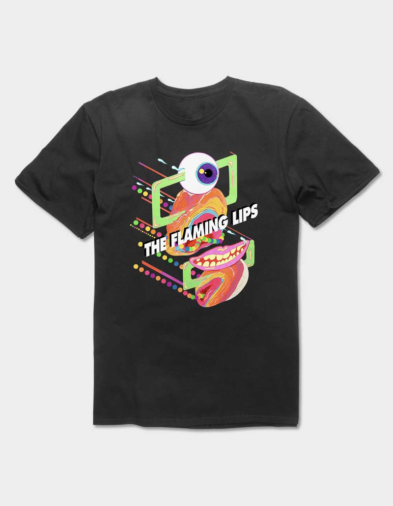 THE FLAMING LIPS Mouth And Dots Unisex Tee image number 0