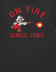 MARIO On Fire Since '85 Unisex Tee image number 2