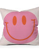 DENY DESIGNS Tara Elisa Design Smiley 16" x 16" Pillow image number 1