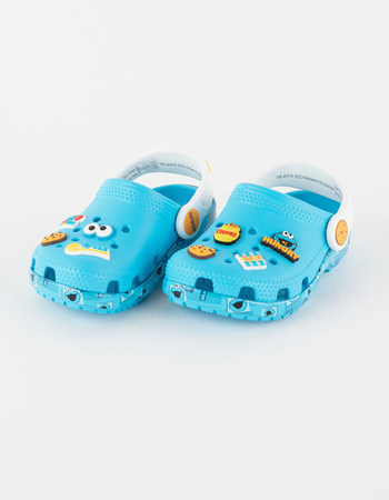CROCS Cookie Monster Toddler Classic Clogs