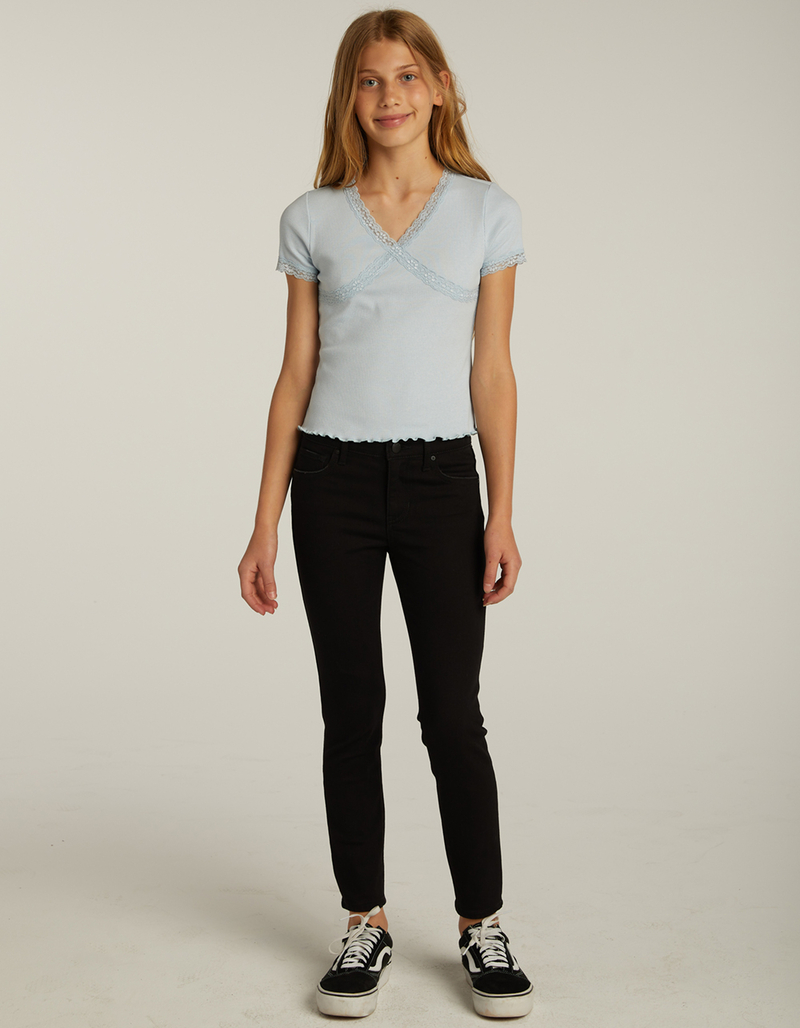 RSQ Girls Mid Rise Ankle Jeans image number 0