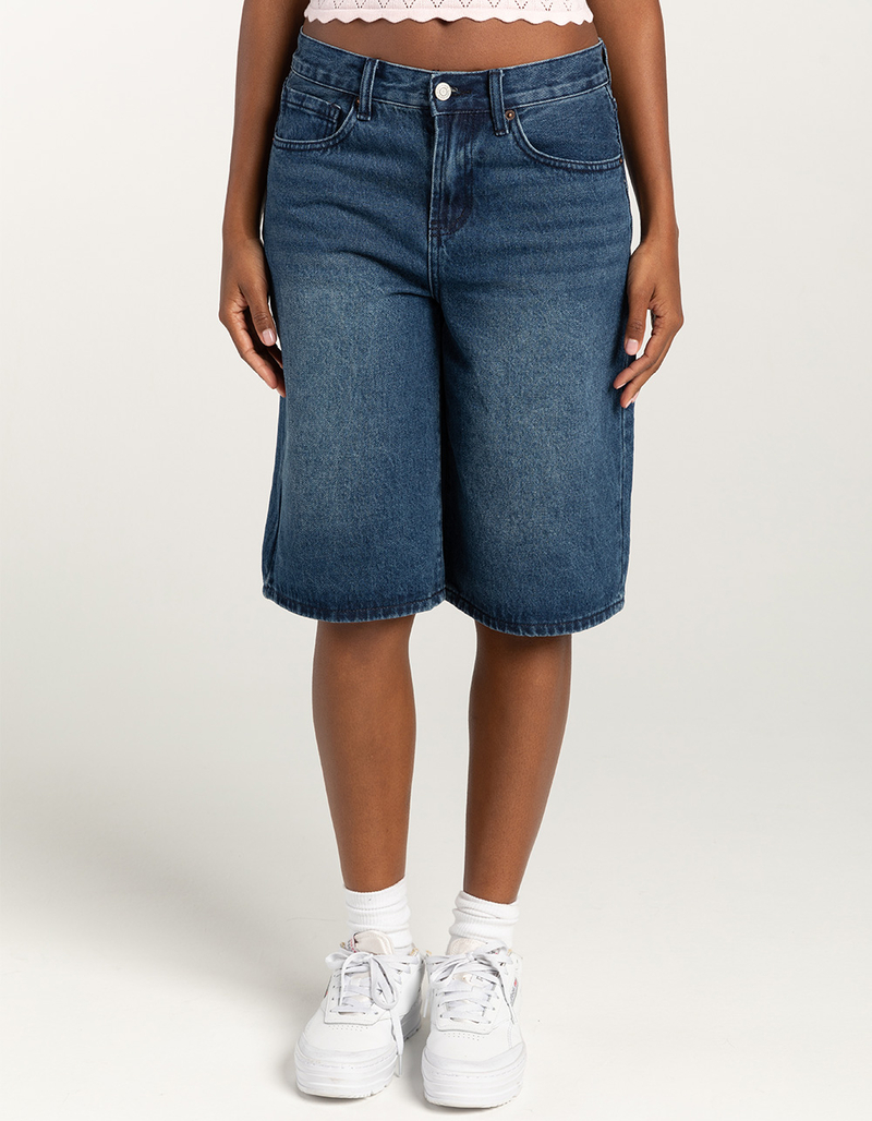 RSQ Womens Baggy Carpenter Jorts image number 1