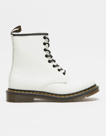 DR. MARTENS 1460 White Womens Boots Alternative Image
