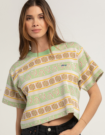 OBEY Esther Womens Crop Tee