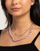 FULL TILT Layered Pearl Star Necklace image number 3
