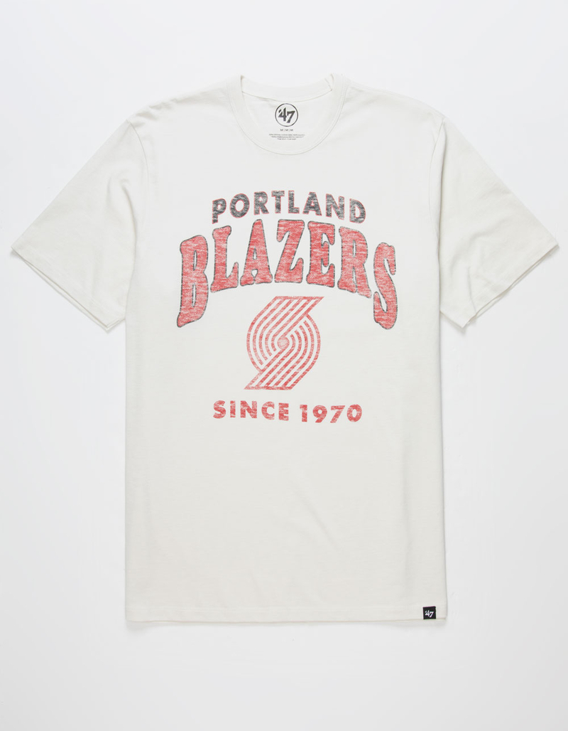 47 BRAND Portland Blazers Span Out Mens Tee image number 0