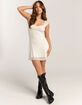 RSQ Womens Lace Fit And Flare Dress image number 2