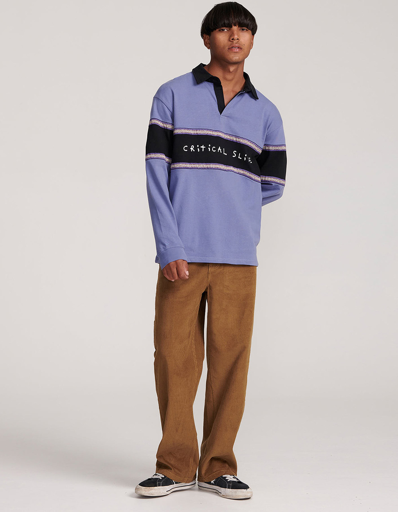 THE CRITICAL SLIDE SOCIETY Bells Mens Long Sleeve Polo Shirt image number 3