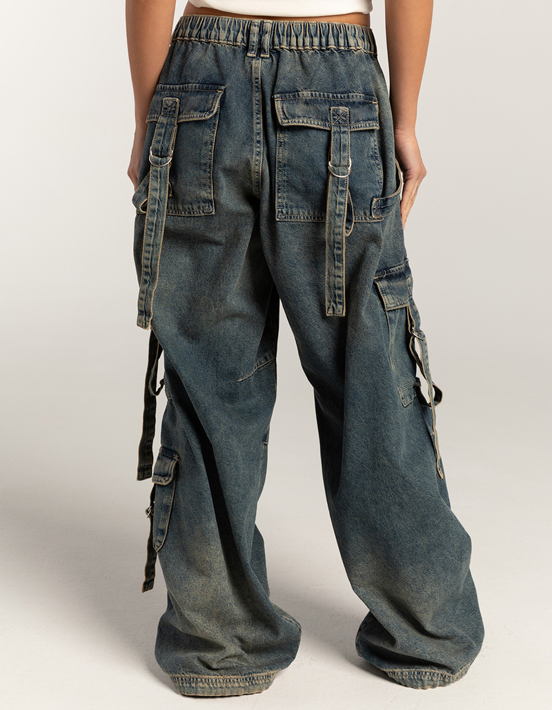 BDG Urban Outfitters Strappy Baggy Womens Cargo Pants image number 3