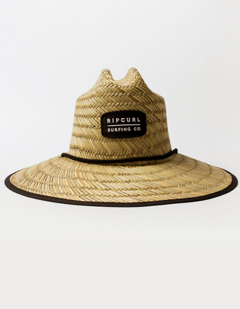 RIP CURL Driven Mens Lifeguard Straw Hat Primary Image
