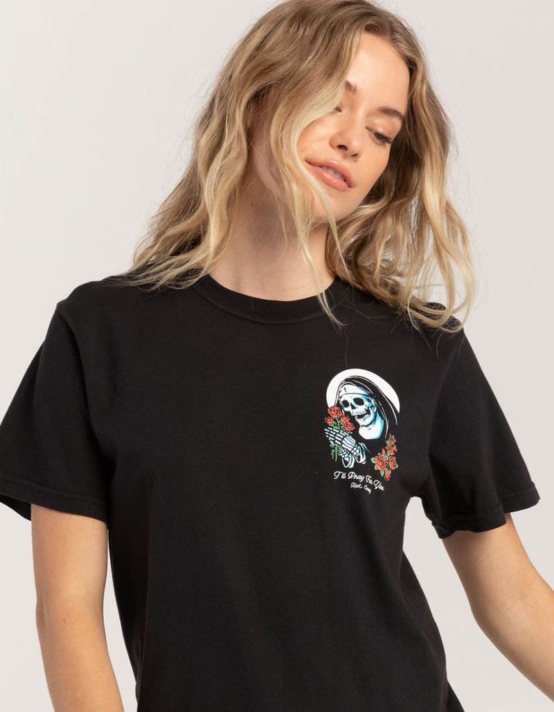 RIOT SOCIETY I'll Pray For You Womens Tee image number 1