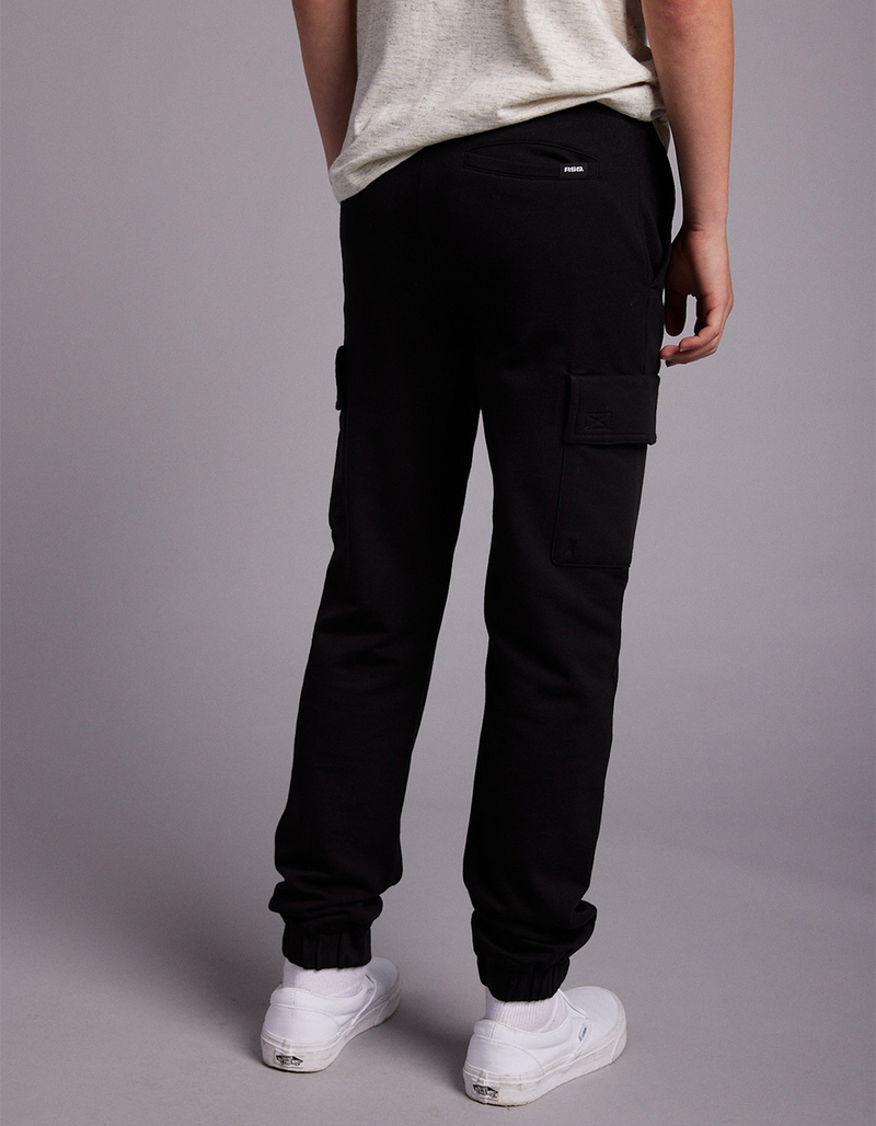 RSQ Boys Fleece Cargo Joggers image number 3