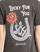 LAST CALL CO. Lucky For You Womens Tee image number 4