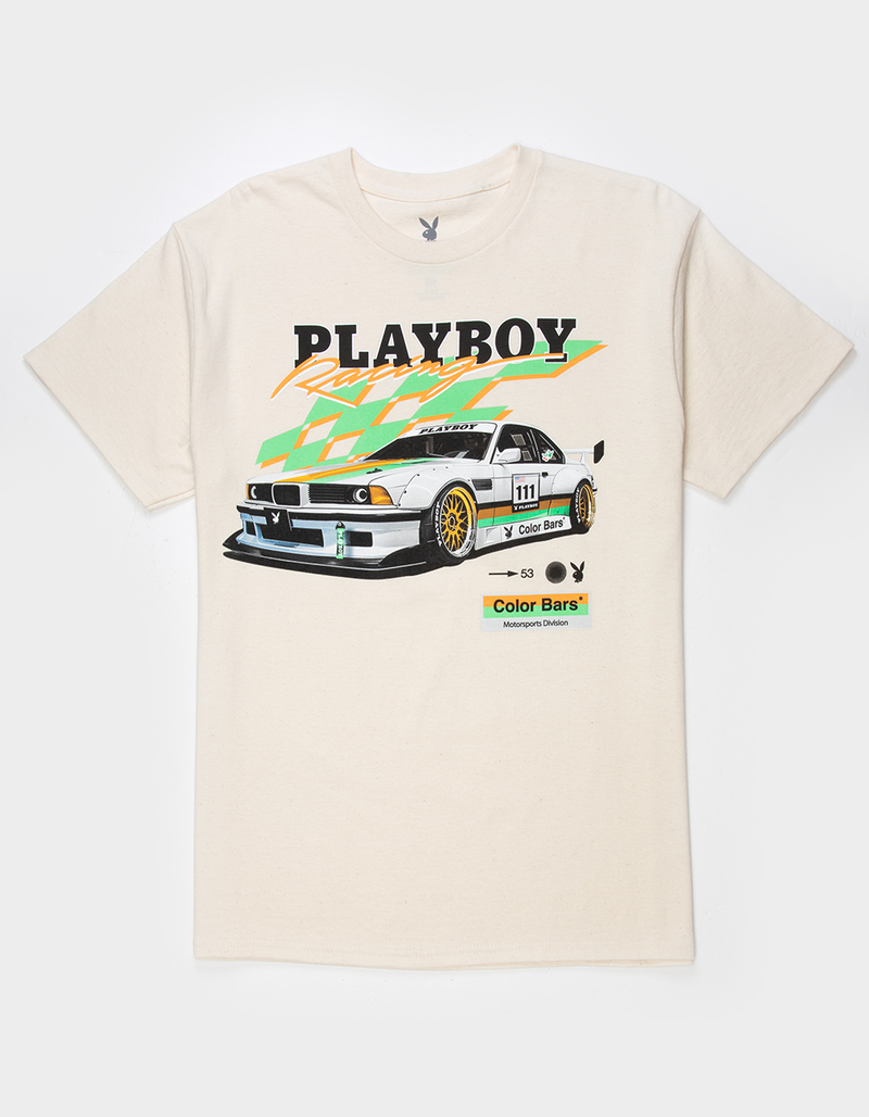 COLOR BARS x Playboy Motorsport Mens Tee image number 0
