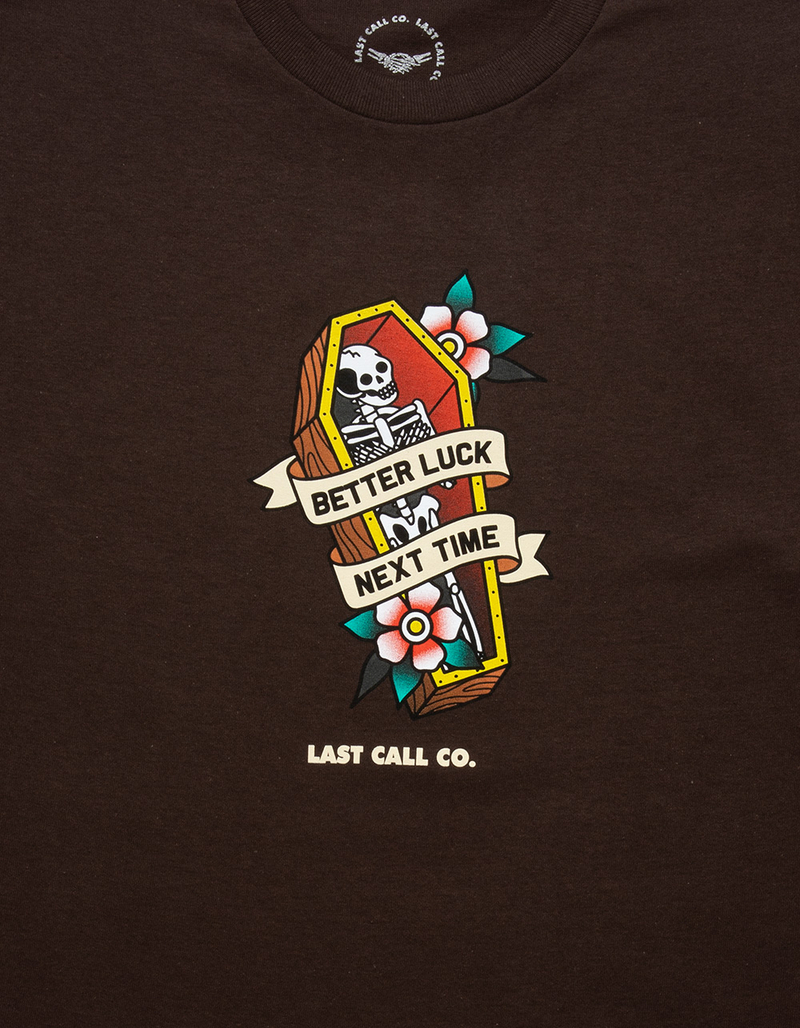 LAST CALL CO. Next Time Mens Tee image number 1