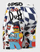 PSD x The Simpsons Duff Check Mens Boxer Briefs image number 3
