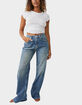 FREE PEOPLE Tinsley Baggy High Rise Womens Jeans image number 5