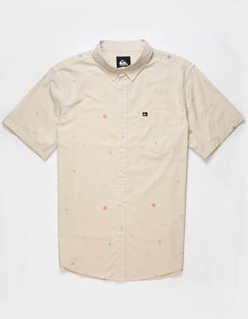 QUIKSILVER Mini Mo Classic Mens Button Up Shirt