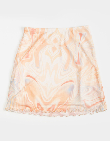 FULL TILT Marble Swirl Girls Mesh Skirt