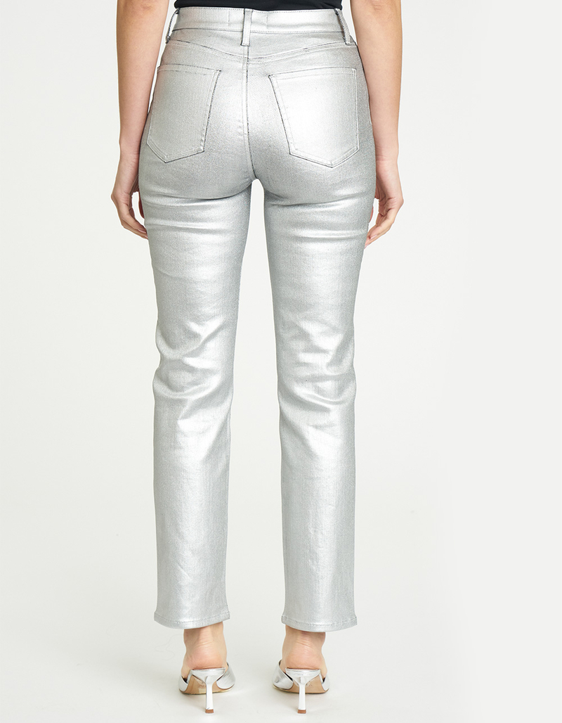 DAZE Smarty Pants Womens Coated Jeans image number 3