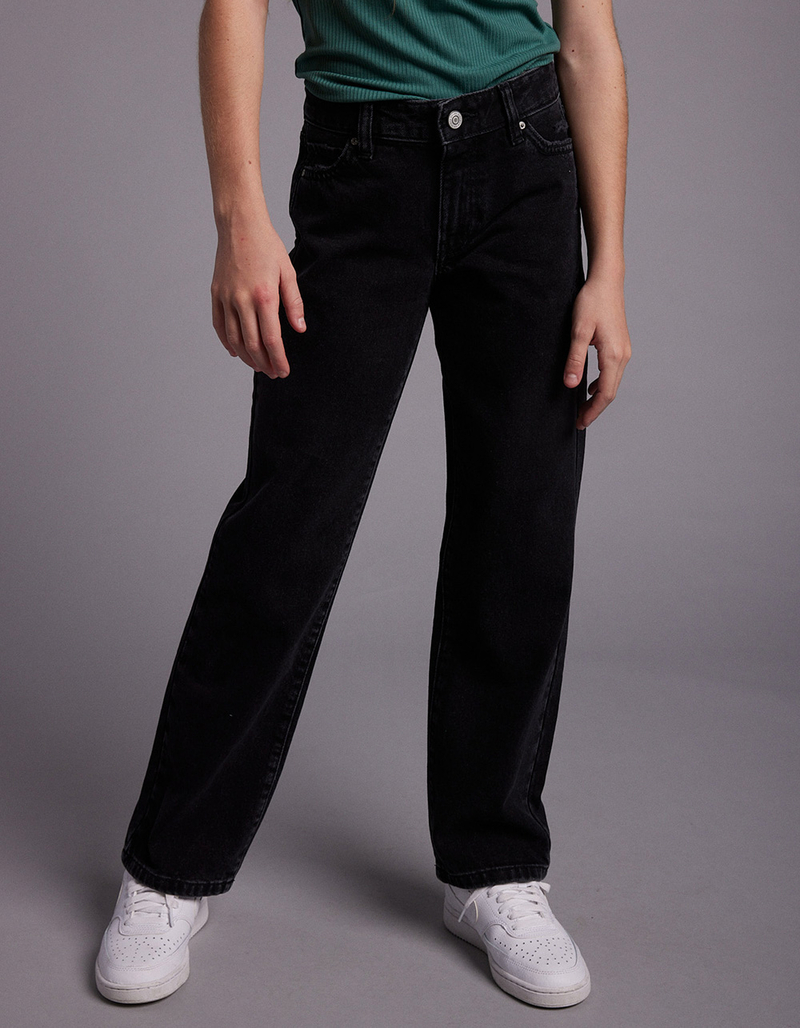 RSQ Girls Low Rise Baggy Jeans image number 1