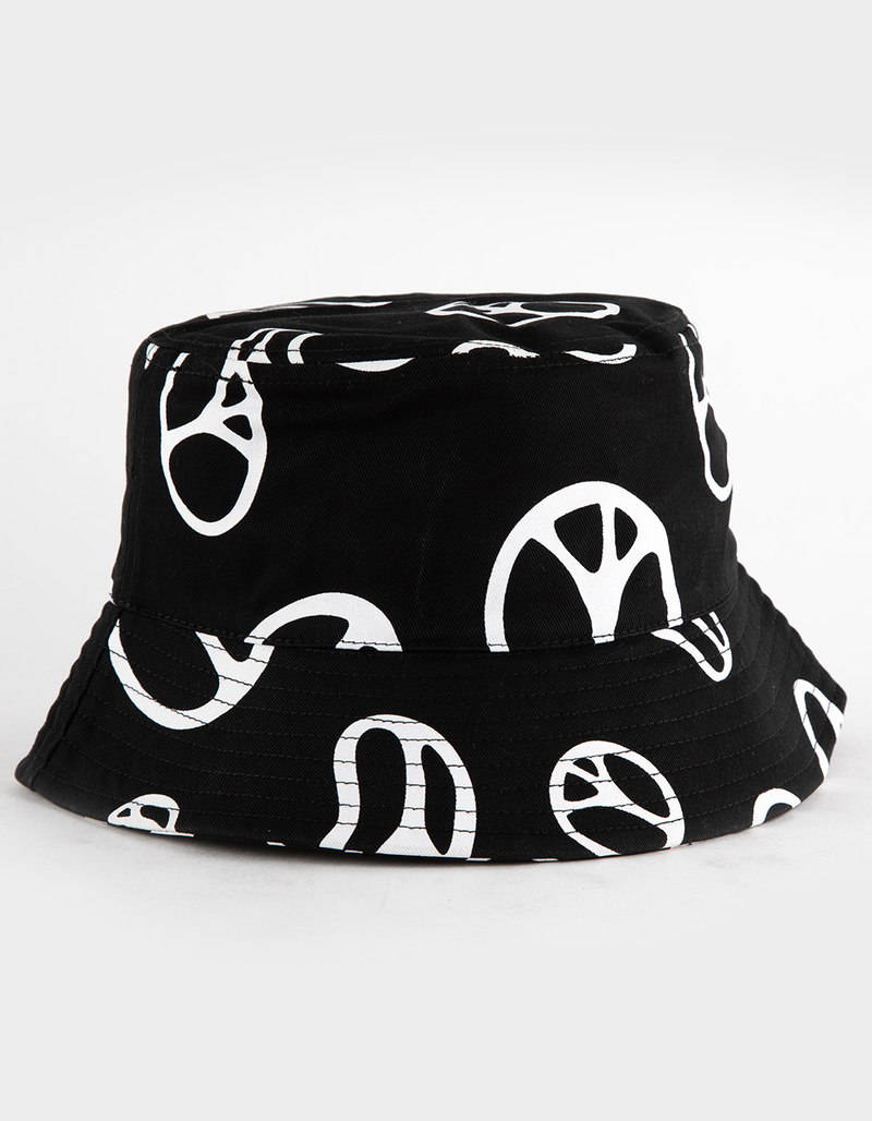 CAPTAIN Warped Peace Bucket Hat image number 0